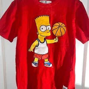 The Simpsons BART Basketball Tee